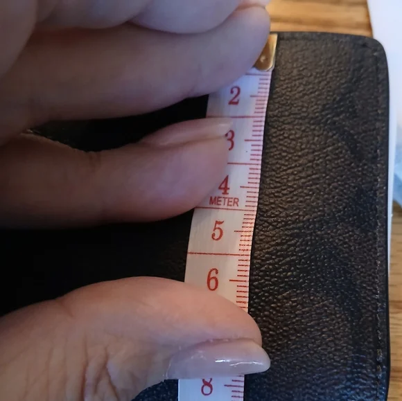 Coach NWT's Dark Brown Signature Crossbody Bag WITH WALLET!! - Picture 6 of 11